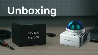 Unboxing lidar livox mid-360 #livox #mid360 #slam #lidar
