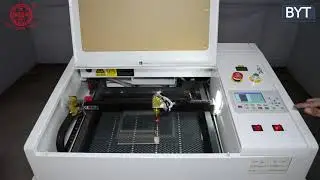 How to install a mini laser BJG-4040, BYTCNC China