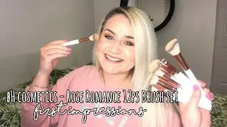 BH Cosmetics Rose Romance 12 piece Brush Set