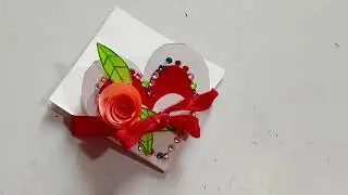 Beautiful handmade birthday card ideas for wife / complete tutorial