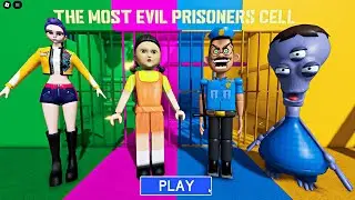 RUMI VS SQUID GAME DOLL VS POLICE COP VS ALIEN? OBBY Full Gameplay #roblox