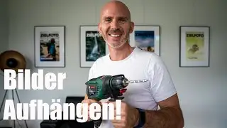 Bilderrahmen aufhängen mit Galerieschiene | Stephan Wiesner