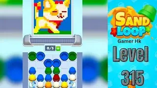 Sand loop level 315 hard level Walkthrough Solution 