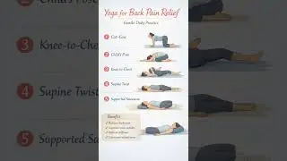 Back Pain Relief Yoga | Gentle Daily Routine for Every Age 🧘&zwj;♀️