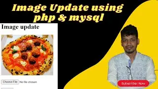 how to update image using php mysql database || by mithun sarker
