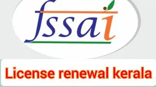 How to renew license FSSAI Registration food safety kerala information