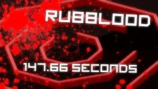 Open Hexagon Legacy &ndash; Rubblood &ndash; 147.66 seconds