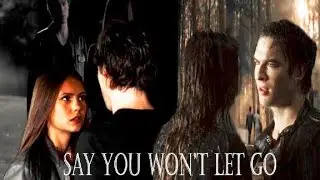 Damon & Elena ✘Say You Won't Let Go