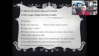 Divan Edebiyatı öabt-Ahmet Yavuz Hoca (Beyit şerhi 1)