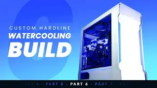 Blue Yeti Custom Watercooled PC Build p.6 - Distro Plate