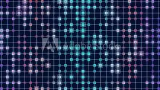 Seamless mosaic pink - blue background.