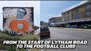 BLACKPOOL - Lytham Road Leading Up To Blackpool Football Ground (Bloomfield Road)