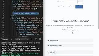 platformOS Command Line Interface file sync and live reload for your website