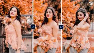 Cinematic Orange Tone Creative Photo Editing || Lightroom Photo Editing 2025  || Sachin Editz