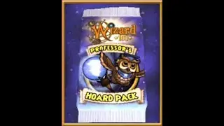 Wizard101- Professor hoard pack opening, praying for my storm boots!