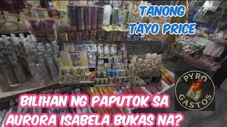 Bilihan ng Paputok sa AURORA ISABELA 