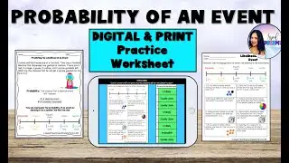 Probability Language Likelihood of an Event Digital and Print Worksheet Thumbnail