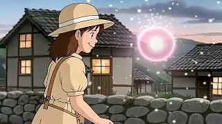 The Girl Who Chased the Falling Stars | Cozy Ghibli-Inspired Animation