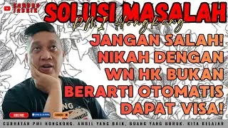 pernah Overstay 4 bulan dan menikah apa visa ku turun