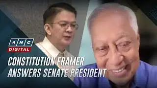 Monsod answers Escudero: 'I think he mistakenly included me' | ANC