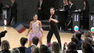 Schmitt - Salikhova, World Championship Latin 2025, 1/2 Final, Samba