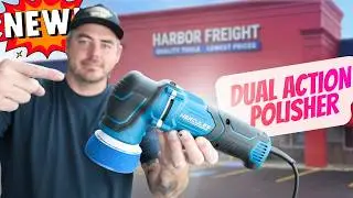 NEW DETAILING PRODUCT AT HARBOR FREIGHT! Hercules Dual Action Polisher