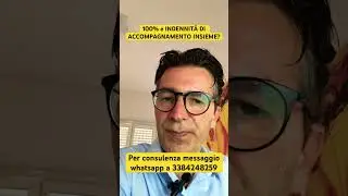 100% e Accompagnamento #disabilit&agrave; #handicap #inps