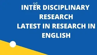 Interdisciplinary Research