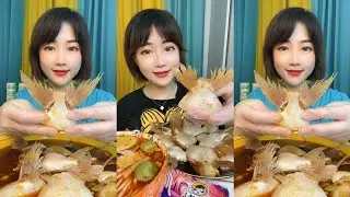 CHINESE MUKBANG SPICY FOOD (FISH TAIL)@Yiyi Mukbang EATING SHOW