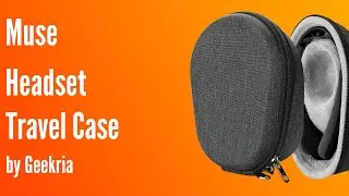 Muse On-Ear Headphones Travel Case, Soft Shell Headset Carrying Case | Geekria