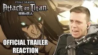 Attack on Titan Season 4 Part 2 - Official Trailer REACTION