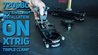 720SBC Bar Clamp install on Xtrig Triple clamp