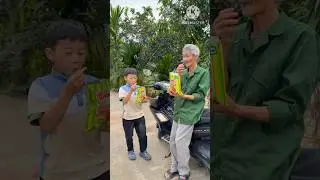 Kid Tricks Old Man#shortfeed#shortvideo