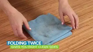 Norwex Microfiber - use instructions for dry and wet