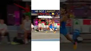 He faked an injury then did this....😳 #epicmoments #funnysports