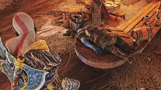 Kratos calls Brok 