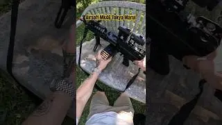 Airsoft Mk46 Tokyo Marui ASMR 💨 #airsoft #asmr #recoil #sport