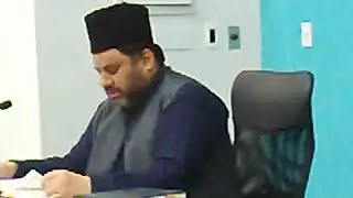 Darsul Quran in Baitul Islam mosque, Maple, Ontario, Canada on April 23, 2022.