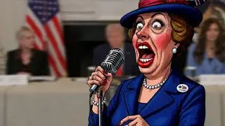 Trump Totally Unhinged As Read by a British lady