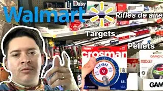 Acompáñame a Walmart! Buscando Rifles,Pellet y Targets🔫🎯