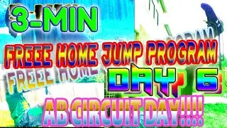 FREE 14-Day Home Jump Program To Increase Vertical 6+ Inches During Quarantine(Day 6)|AB Circuit Day