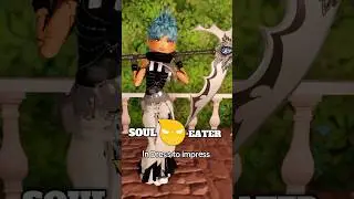 Have you ever seen Soul Eater in dress to impress? With @Adoline on TikTok! #dti #souleater #roblox