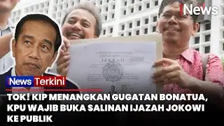 Tok! Bonatua Menangkan Gugatan Sengketa Ijazah Jokowi: Ini Kemenangan Publik | iNews Terkini (13/1)
