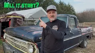 After Years in a Salvage Yard — Trying to Fire Up a 1968 Ford F100