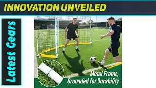 Patiassy 12x6FT Soccer Goal: The Ultimate Rebounder Training System