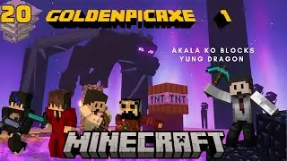 Ep. 20: Dalawang Ender Dragon ft. Kudokami, Levi, & Padu|Tagalog Minecraft|