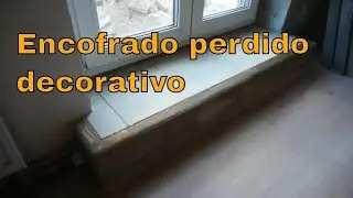 Comment FAIRE un COFFRAGE D&Eacute;CORATIF en bois perdu Coffrage Coffrage pour b&eacute;ton Coffrage pour b&eacute;ton