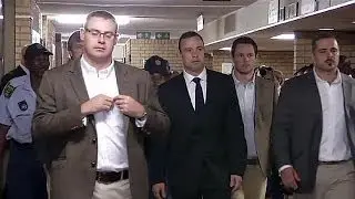 Pistorius challenged in court over watermelon scene at firing range