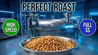 Fully SS Peanut Roaster Machine