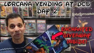 С Новым 2026 годом!!! Эксклюзивный продавец продукции Lorcana на выставке Denver Card Show.